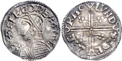 Aethelred II. 978-1016 - Münzen, Medaillen und Papiergeld