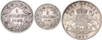 Altdeutschland - Mince, medaile a papírové peníze