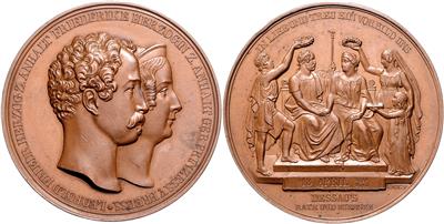 Anhalt, Dessau Leopold Friedrich 1817-1871 - Monete, medaglie e cartamoneta