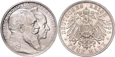 Baden - Coins, medals and paper money