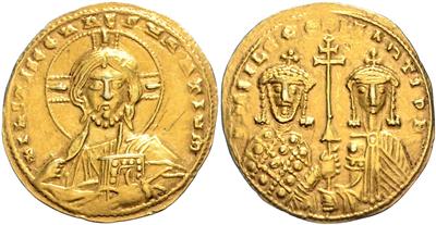 Basilius II. und Constantinus VIII. 976-1025 GOLD - Mince, medaile a papírové peníze