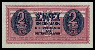 Behelfszahlungsmittel der deutschen Wehrmacht - Mince, medaile a papírové peníze