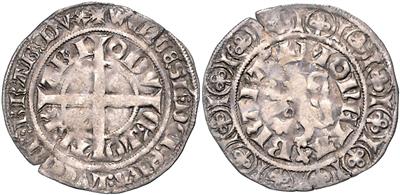 Brabant, Jeanne und Wenceslas (Johanna von Brabant und Wenceslaus von Luxemburg) 1355-1383 - Mince, medaile a papírové peníze