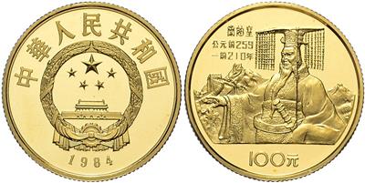 China, Volksrepublik GOLD - Coins, medals and paper money