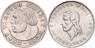 Deutsches Reich 1933-1944 - Münzen, Medaillen und Papiergeld