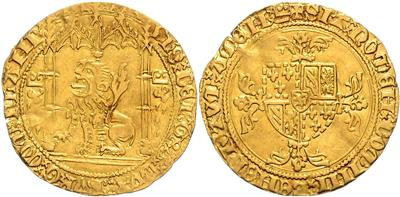 Flandern, Philippe le Bon (Philipp der Gute) 1430-1467, GOLD - Mince, medaile a papírové peníze