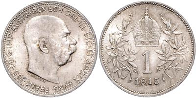 Franz Josef I - Mince, medaile a papírové peníze