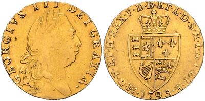 George III. 1760-1820 GOLD - Mince, medaile a papírové peníze