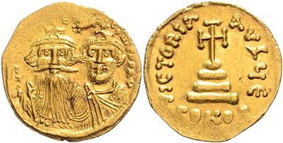 Heraclius 610-641 GOLD - Münzen, Medaillen und Papiergeld