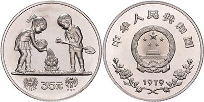Internationales Jahr des Kindes 1979 - Monete, medaglie e cartamoneta