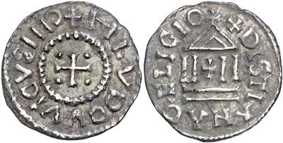 Karolinger, Ludwig d. Fromme 814-840 - Monete, medaglie e cartamoneta