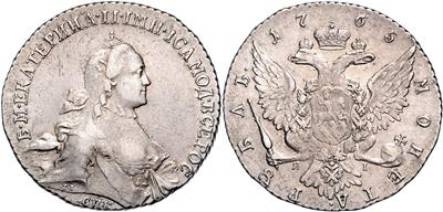 Katharina II. 1762-1796 - Coins, medals and paper money