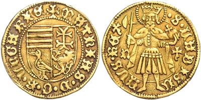 Matthias Corvinus 1458-1490 GOLD - Münzen, Medaillen und Papiergeld