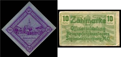 Notgeld Österreich - Münzen, Medaillen und Papiergeld