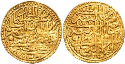 Osmanisches Reich, Suleyman I. bin Selim AH 926-974 (1520-1566) GOLD - Münzen, Medaillen und Papiergeld