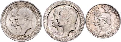 Preussen - Coins, medals and paper money
