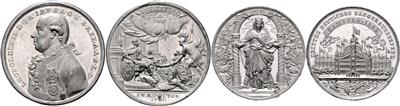 Slg. Zinnmedaillen, meist Deutschland vor 1900 - Coins, medals and paper money