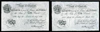 Toplitzsee Fälschungen- Bank of England - Monete, medaglie e cartamoneta