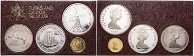 Turks  &  Caicos Inseln - Monete, medaglie e cartamoneta