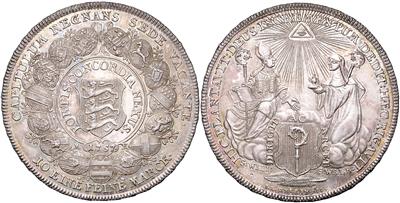Bistum Eichstädt, Sedisvakanz 1757 - Mince a medaile - Sbírka zlatých mincí a vybraných stříbrných mincí