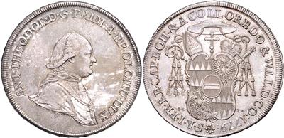 Bistum Olmütz, Anton Theodor Graf Colloredo Waldsee 1777-1811 - Monete e medaglie - Collezione di monete d'oro e pezzi d'argento selezionati