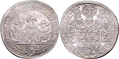 Brandenburg-Ansbach, Friedrich, Albrecht und Christian 1625-1634 - Monete e medaglie - Collezione di monete d'oro e pezzi d'argento selezionati