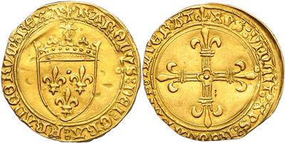 Charles VIII. 1483-1498, GOLD - Coins and medals - Collection of gold coins and selected silver pieces
