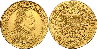 Ferdinand II. 1620-1637, GOLD - Coins and medals - Collection of gold coins and selected silver pieces