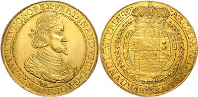 Ferdinand III. 1637-1657, GOLD - Coins and medals - Collection of gold coins and selected silver pieces
