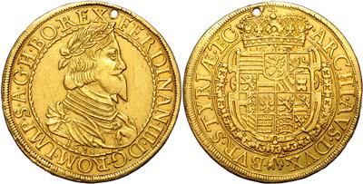 Ferdinand III. 1637-1657, GOLD - Monete e medaglie - Collezione di monete d'oro e pezzi d'argento selezionati