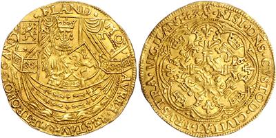 Flandern, Stadt Gent 1581-1584, GOLD - Monete e medaglie - Collezione di monete d'oro e pezzi d'argento selezionati