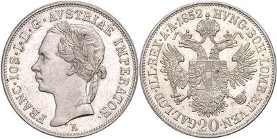 Franz Josef I. 1848-1916 - Mince a medaile - Sbírka zlatých mincí a vybraných stříbrných mincí
