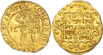 Geldern, Generalstaaten, GOLD - Mince a medaile - Sbírka zlatých mincí a vybraných stříbrných mincí