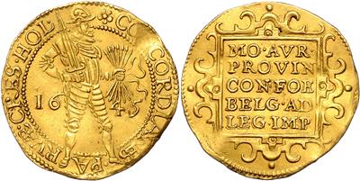 Holland, Generalstaaten, GOLD - Münzen und Medaillen - Sammlung Goldmünzen und ausgewählte Silberstücke
