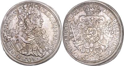 Karl VI. 1711-1740 - Monete e medaglie - Collezione di monete d'oro e pezzi d'argento selezionati