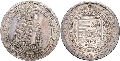 Leopold I. 1657-1705 - Monete e medaglie - Collezione di monete d'oro e pezzi d'argento selezionati