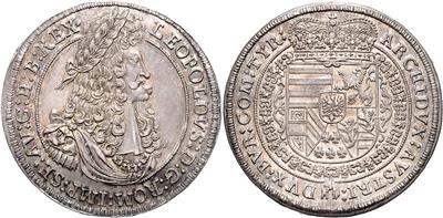 Leopold I. 1657-1705 - Mince a medaile - Sbírka zlatých mincí a vybraných stříbrných mincí