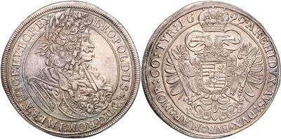Leopold I. 1657-1705 - Monete e medaglie - Collezione di monete d'oro e pezzi d'argento selezionati