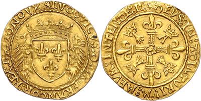 Louis XII. 1498-1515, GOLD - Monete e medaglie - Collezione di monete d'oro e pezzi d'argento selezionati