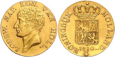 Ludwig Napoleon 1806-1810, GOLD - Mince a medaile - Sbírka zlatých mincí a vybraných stříbrných mincí