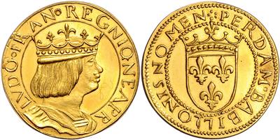 Probe? Frankreich III. Republik 1870-1940, GOLD - Münzen und Medaillen - Sammlung Goldmünzen und ausgewählte Silberstücke