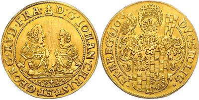 Schlesien- Liegnitz- Brieg, Johann Christian und Georg Rudolf 1602-1621, GOLD - Mince a medaile - Sbírka zlatých mincí a vybraných stříbrných mincí