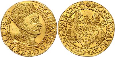 Stefan Bathory 1578-1586, GOLD - Monete e medaglie - Collezione di monete d'oro e pezzi d'argento selezionati