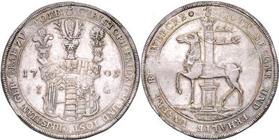 Stolberg- Stolberg u. Roszla, - Mince a medaile - Sbírka zlatých mincí a vybraných stříbrných mincí
