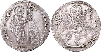 Venedig, Silvestro Valier 1694-1700 - Monete e medaglie - Collezione di monete d'oro e pezzi d'argento selezionati