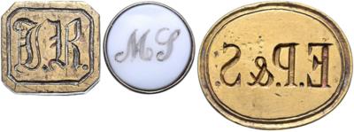 2 oder 3 Buchstaben 19./20. Jh. - Monete, medaglie e cartamoneta