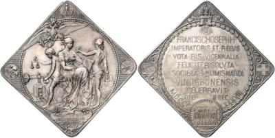 40. Regierungsjubiläum 1888 - Mince, medaile a bankovky
