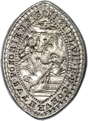 Bratislava, Posony, Pressburg(Slowakei) Konventssiegel von "Mariae Verkündigung" 18. Jh. - Münzen, Medaillen und Papiergeld