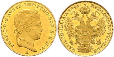 Ferdinand I. GOLD - Monete, medaglie e cartamoneta