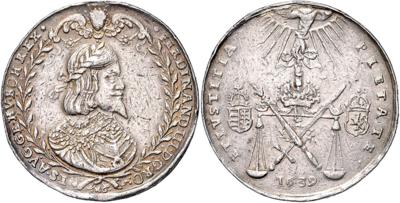 Ferdinand III. - Mince, medaile a bankovky
